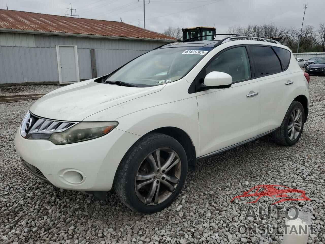 NISSAN MURANO 2009 - JN8AZ18W29W114511