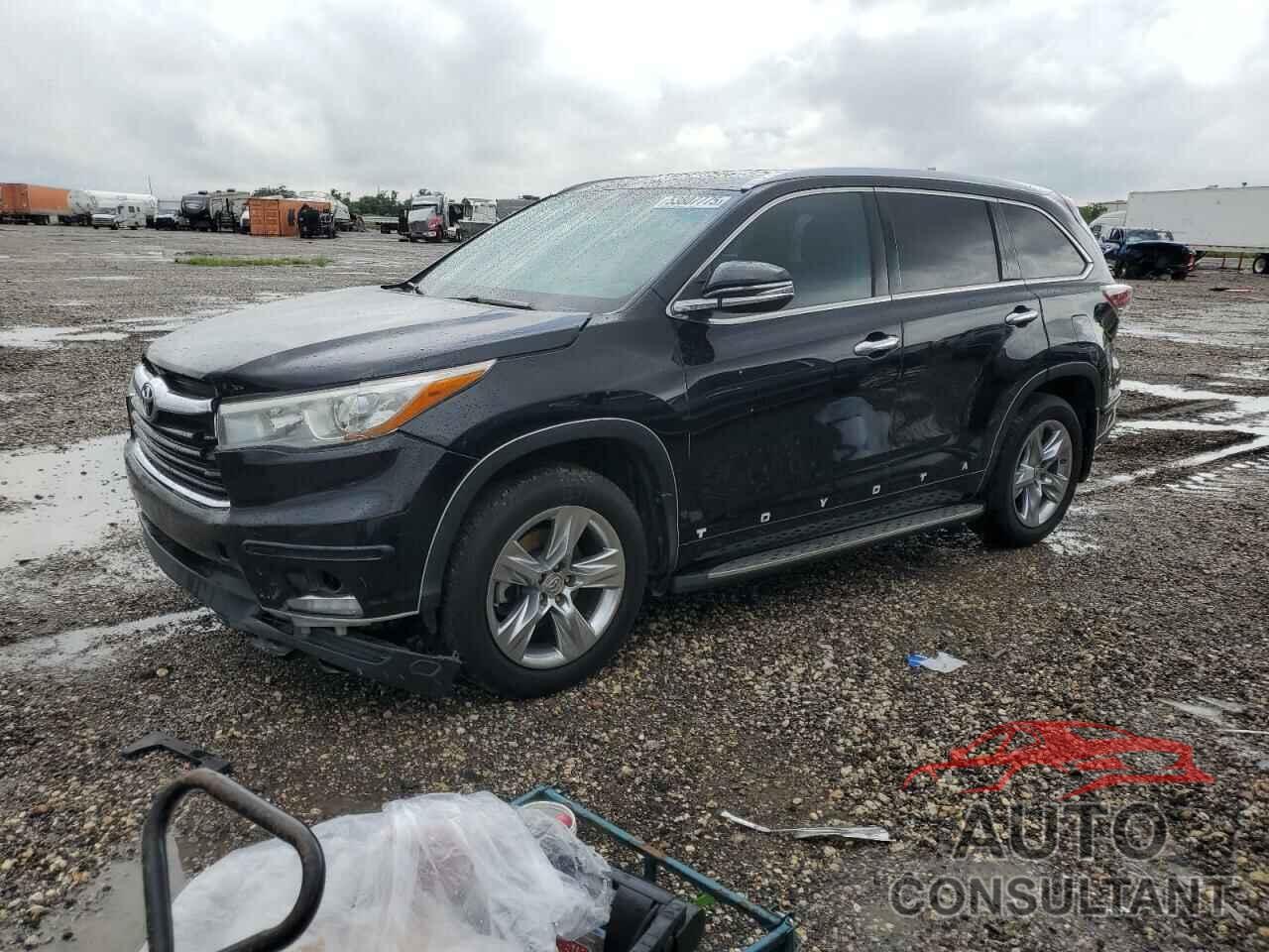 TOYOTA HIGHLANDER 2015 - 5TDYKRFH3FS107595