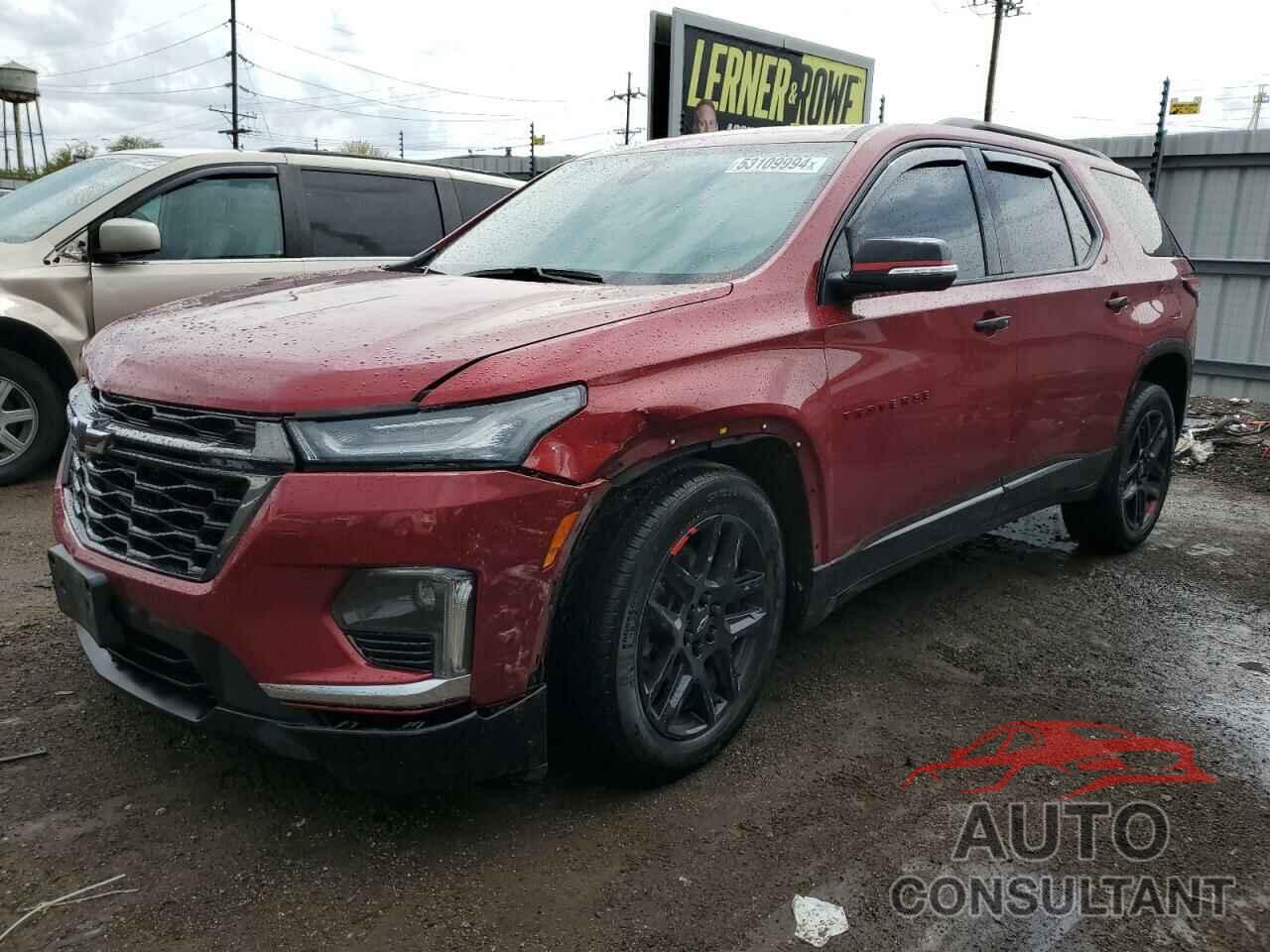 CHEVROLET TRAVERSE 2022 - 1GNEVKKW9NJ105875