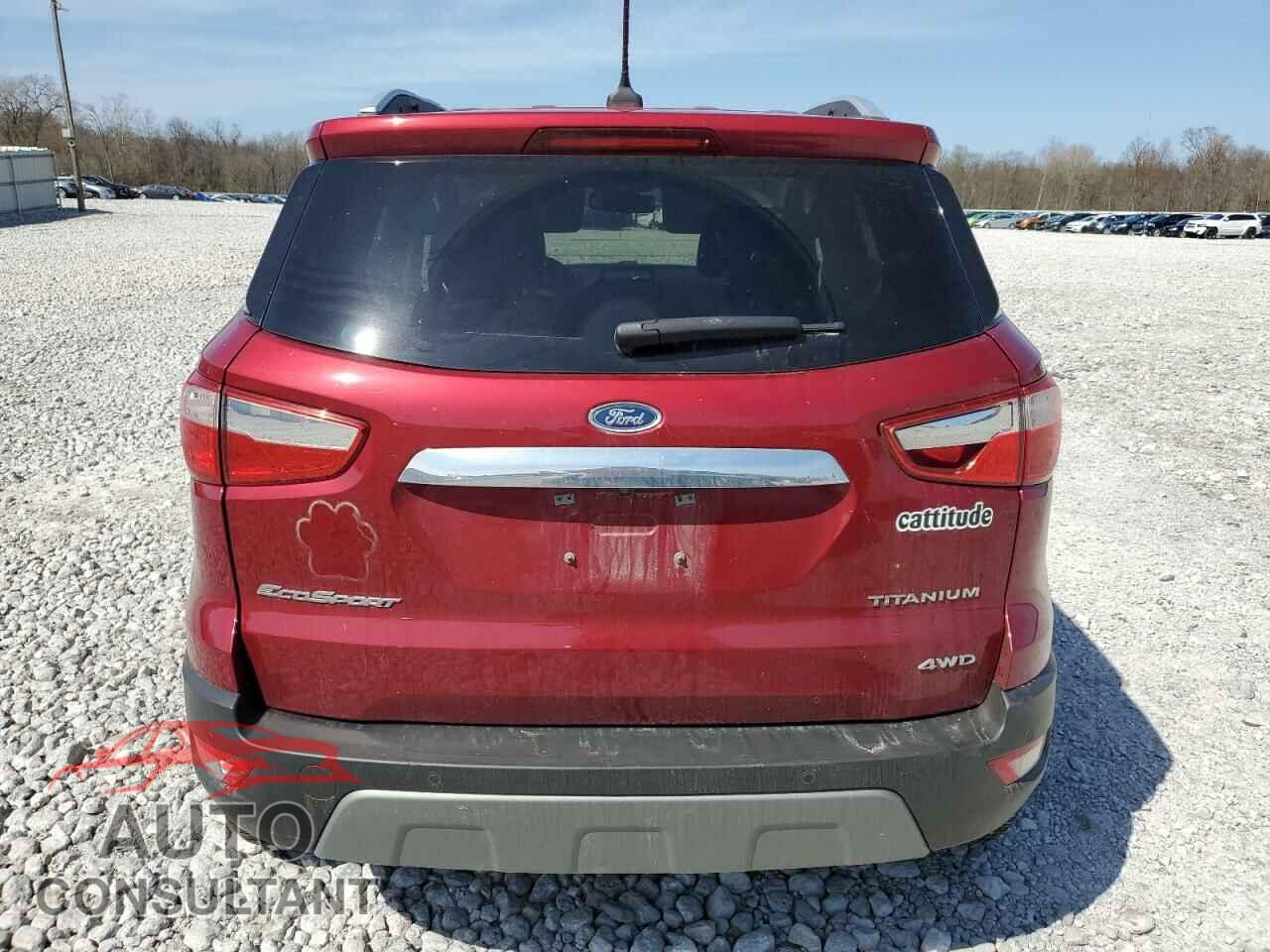FORD ECOSPORT 2020 - MAJ6S3KL1LC392346