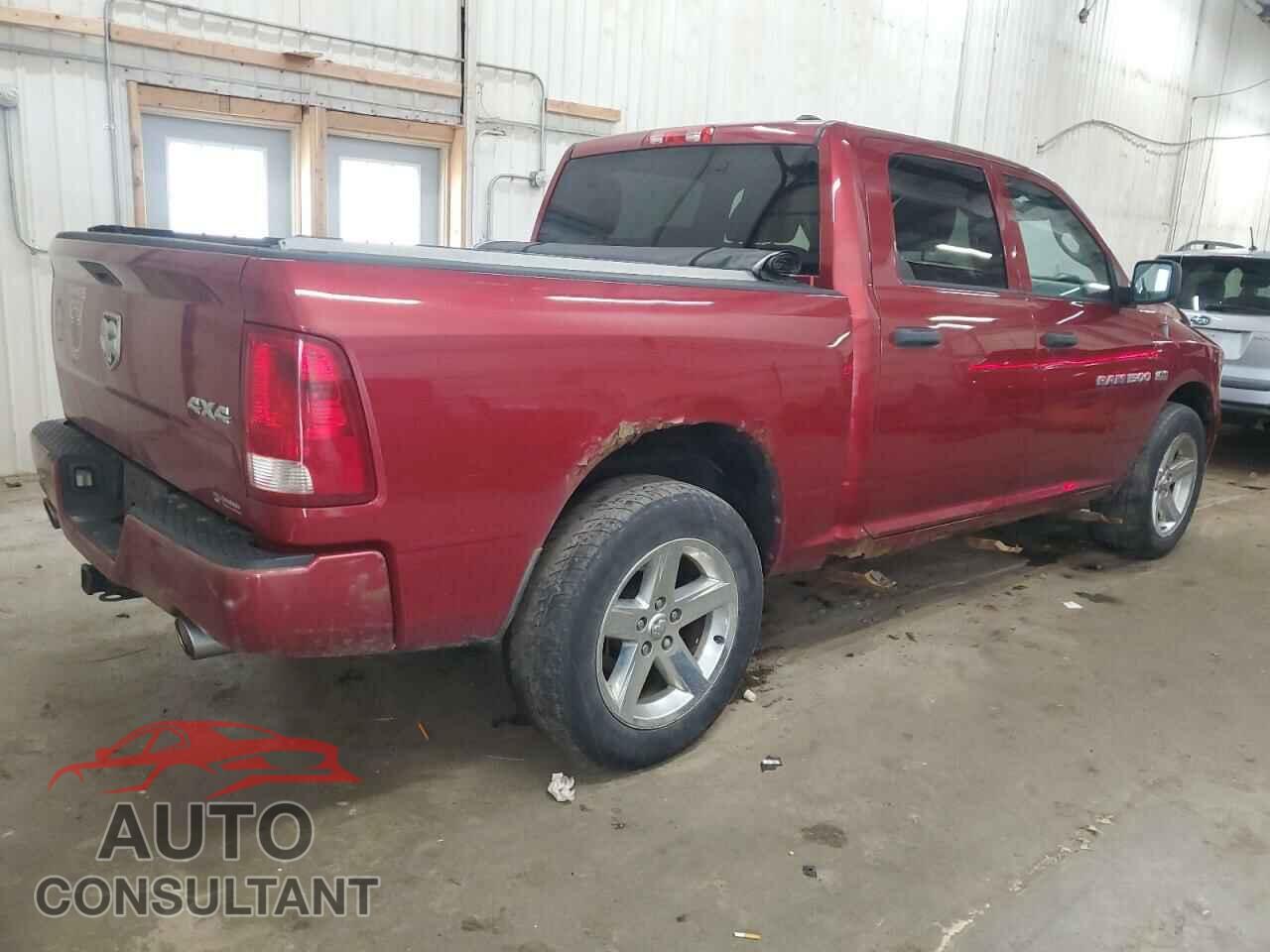 DODGE RAM 1500 2012 - 1C6RD7KT7CS134287