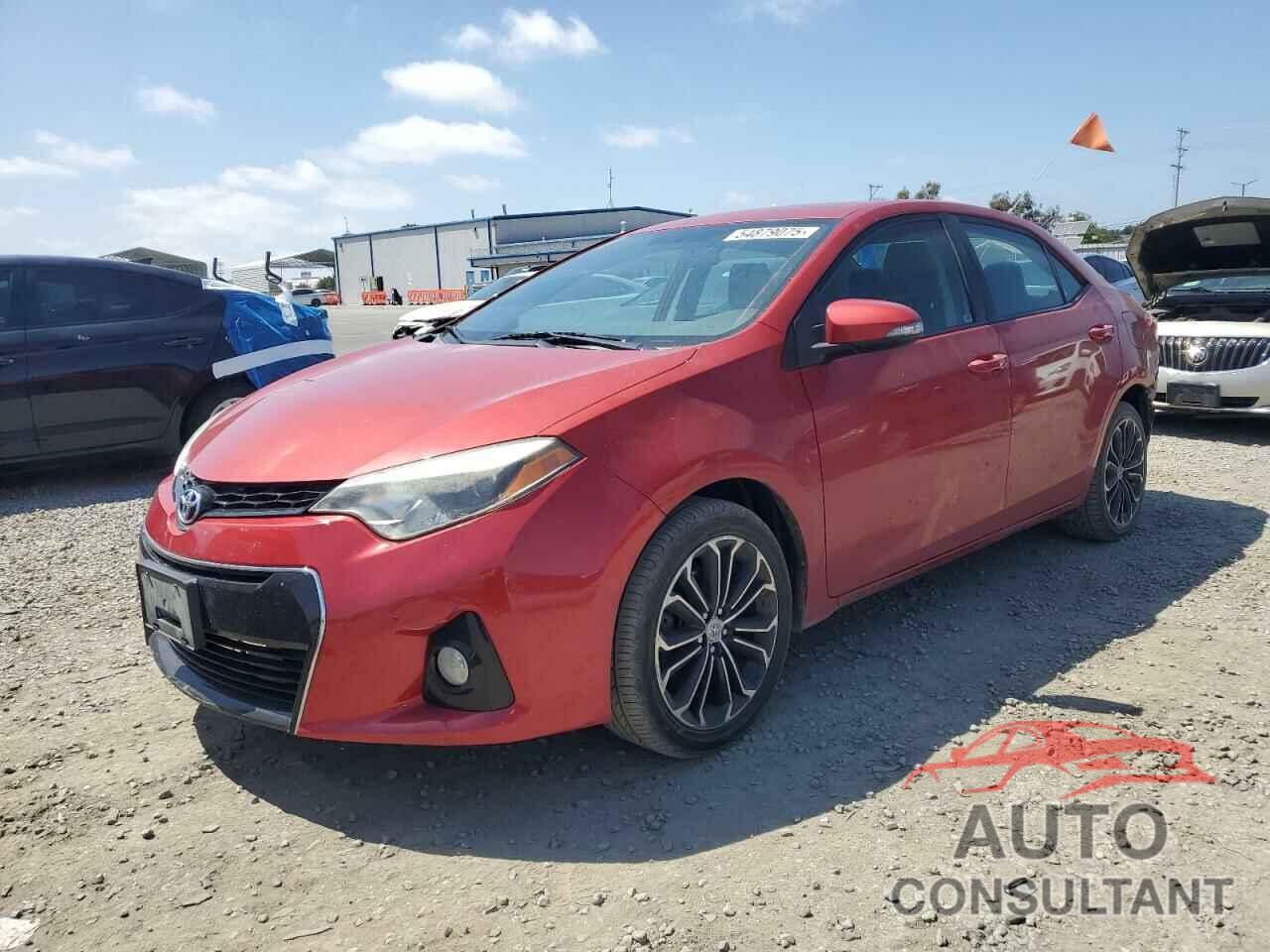 TOYOTA COROLLA 2014 - 5YFBURHE2EP138735