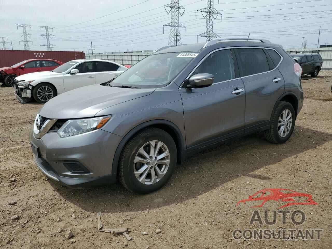 NISSAN ROGUE 2015 - KNMAT2MV6FP512150