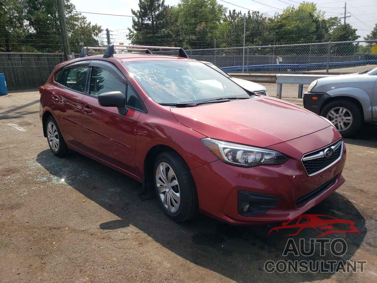 SUBARU IMPREZA 2018 - 4S3GTAA67J3706851