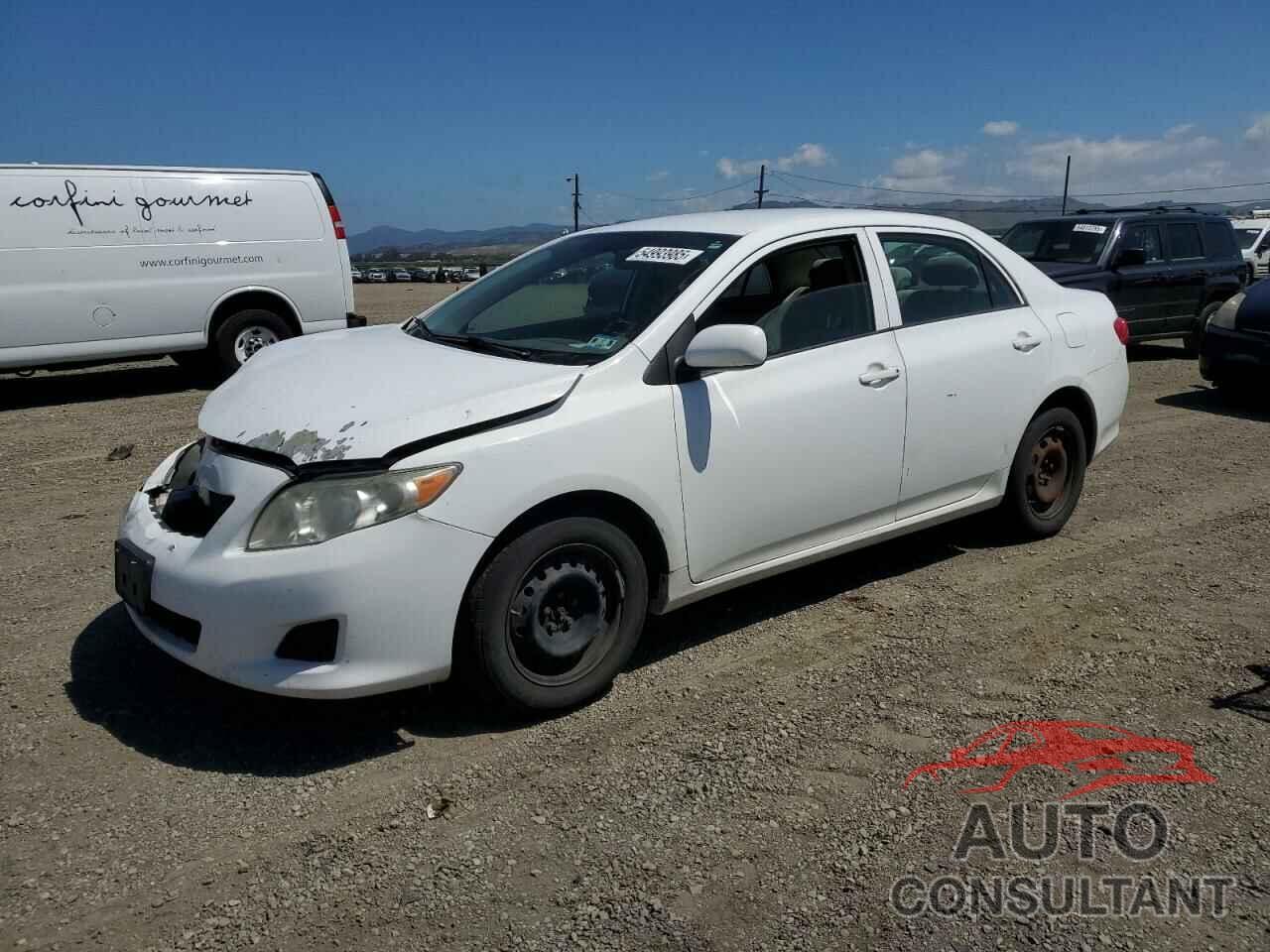 TOYOTA COROLLA 2009 - 1NXBU40E19Z162334