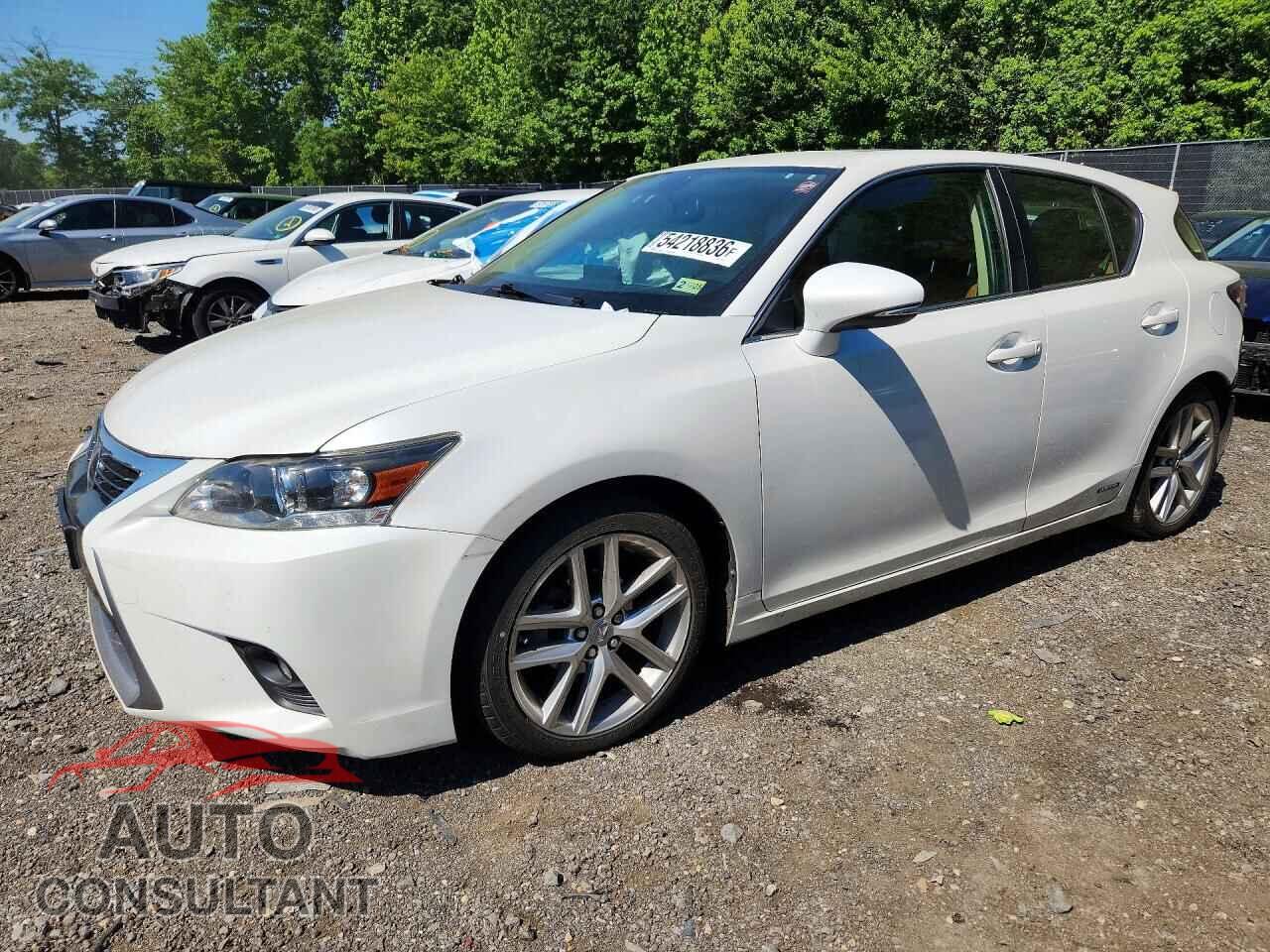 LEXUS CT 200 2014 - JTHKD5BH4E2181854