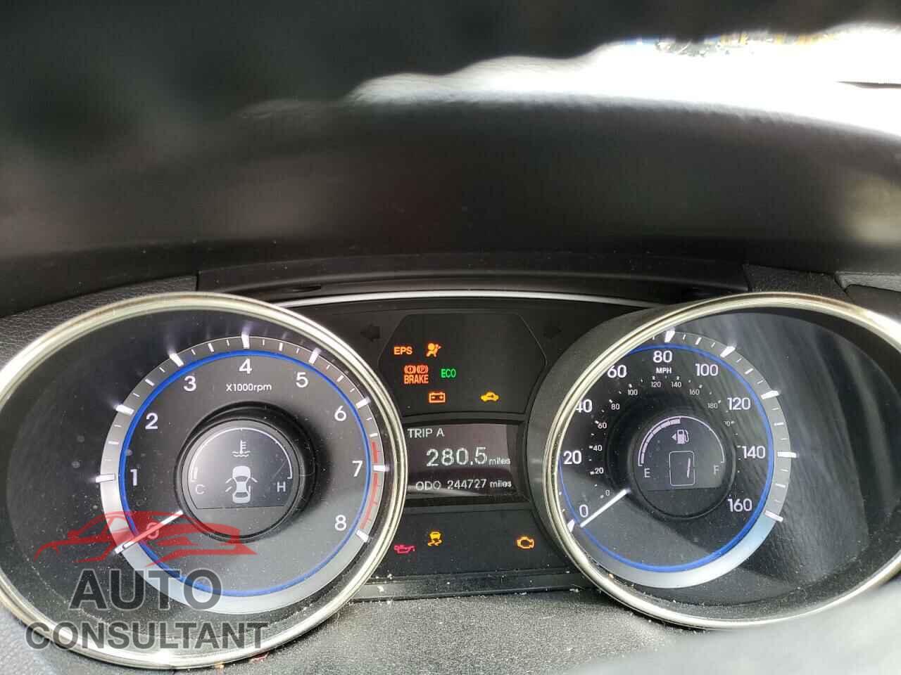HYUNDAI SONATA 2012 - 5NPEC4AB9CH390639
