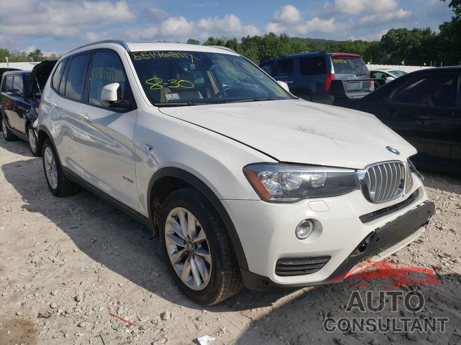 BMW X3 2017 - 5UXWX9C32H0T24061