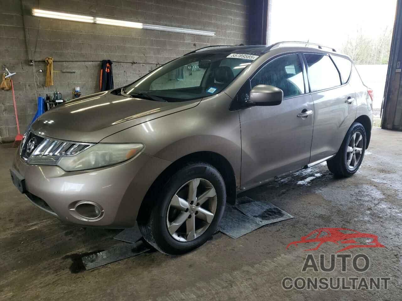 NISSAN MURANO 2009 - JN8AZ18WX9W203193