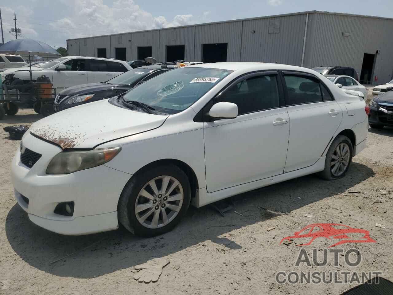 TOYOTA COROLLA 2009 - 1NXBU40E09Z084080