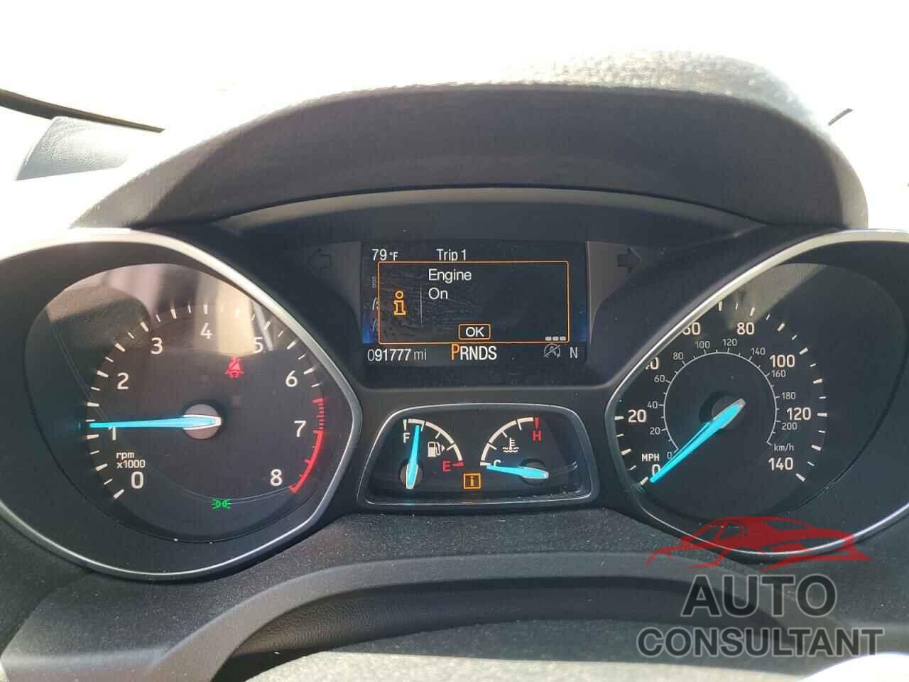 FORD ESCAPE 2017 - 1FMCU9JD2HUE62504