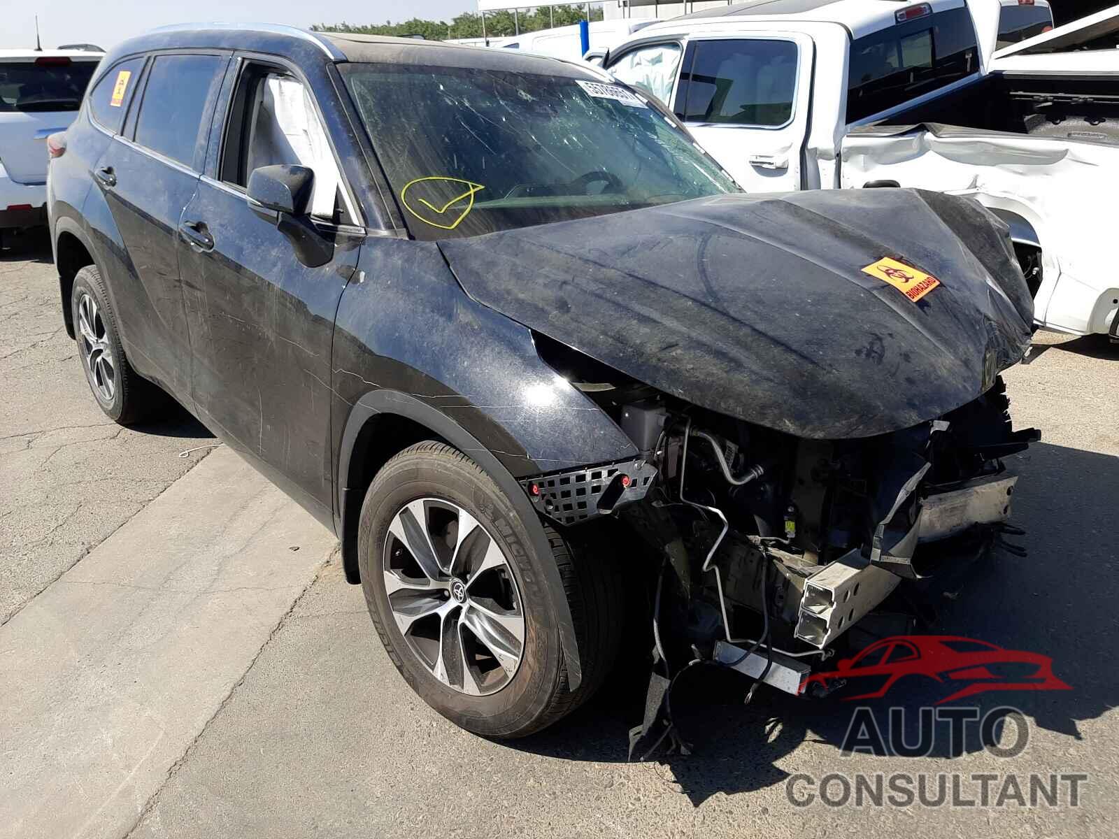 TOYOTA HIGHLANDER 2020 - 5TDGZRBH8LS502137