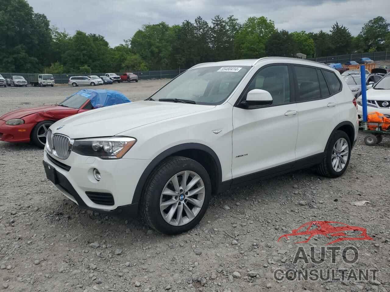 BMW X3 2016 - 5UXWX9C53G0D94588