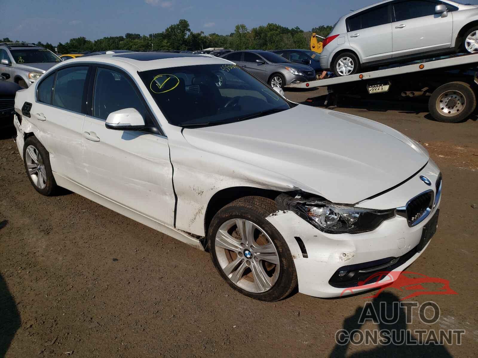 BMW 3 SERIES 2017 - WBA8D9C37HA005443