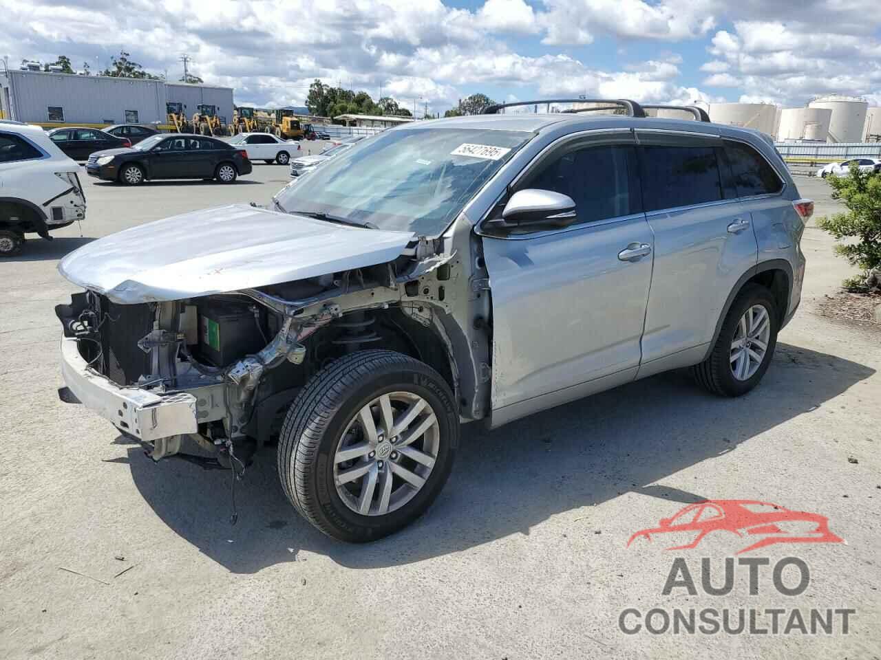 TOYOTA HIGHLANDER 2015 - 5TDZARFH4FS015323
