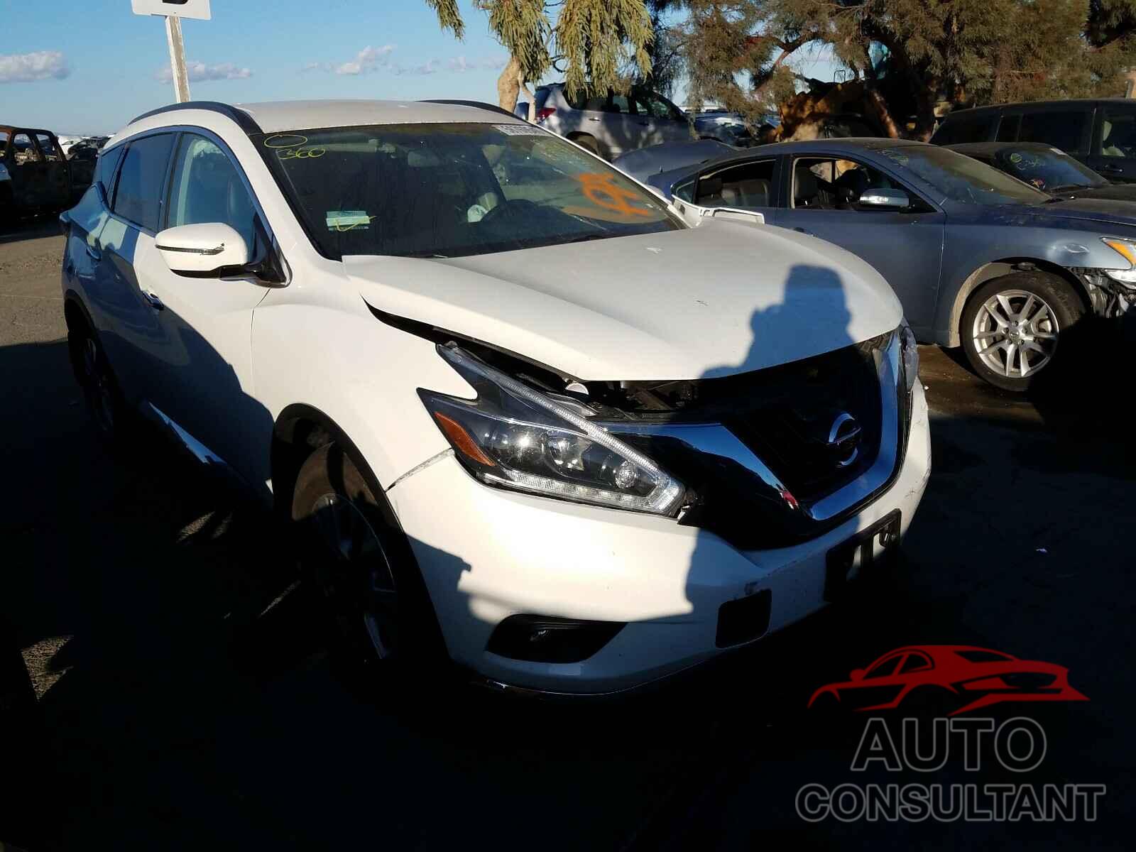 NISSAN MURANO 2018 - 5N1AZ2MH1JN177016