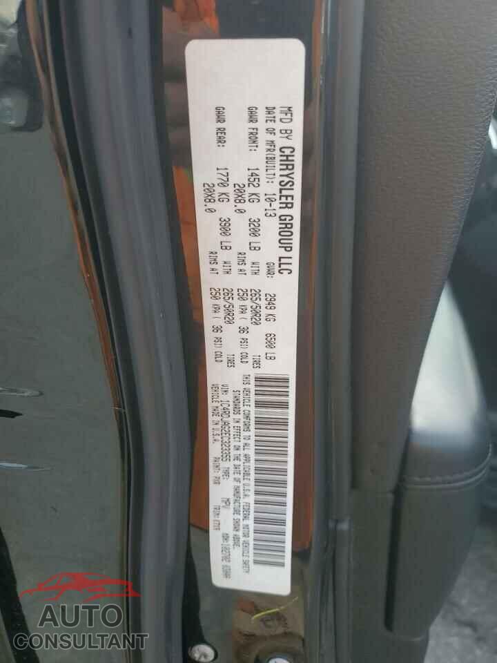 DODGE DURANGO 2014 - 1C4RDJAG2EC323355