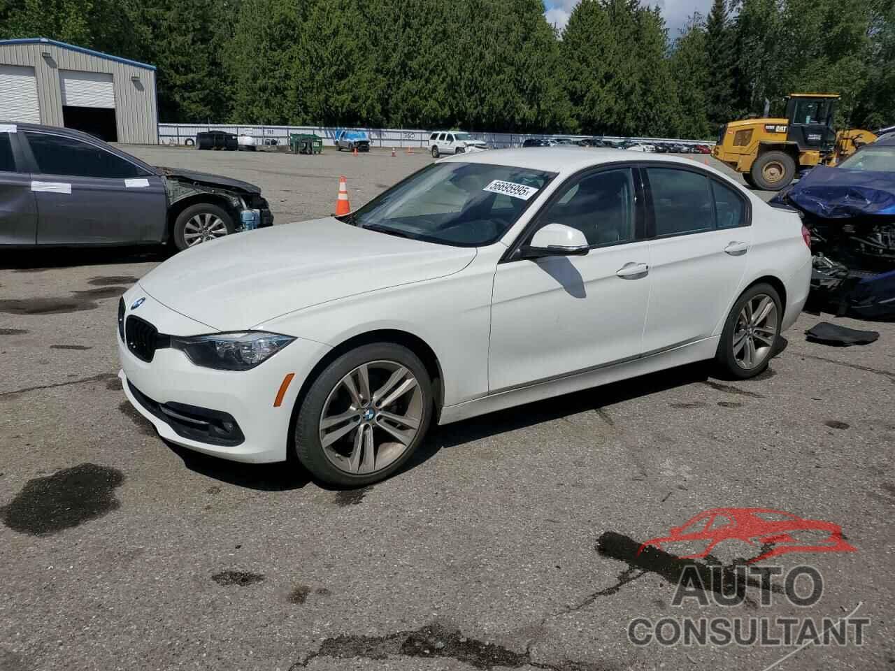 BMW 3 SERIES 2017 - WBA8B9G35HNT89814