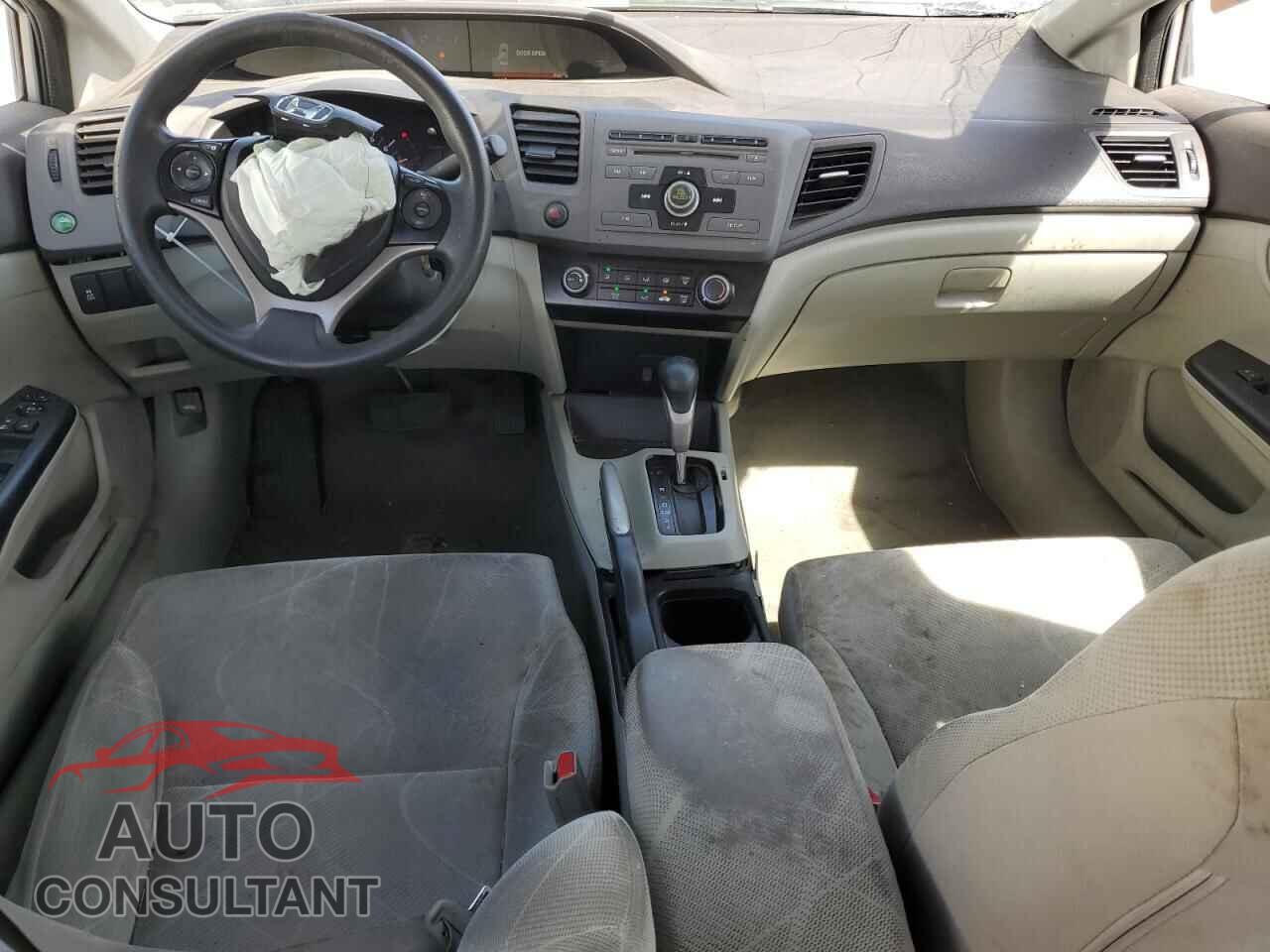 HONDA CIVIC 2012 - 19XFB2F56CE368746