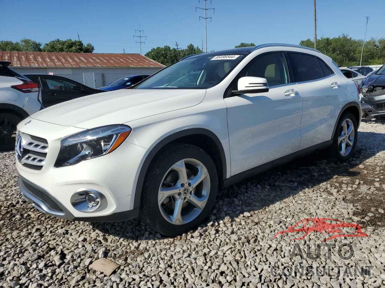 MERCEDES-BENZ GLA-CLASS 2019 - WDCTG4EB1KU007507