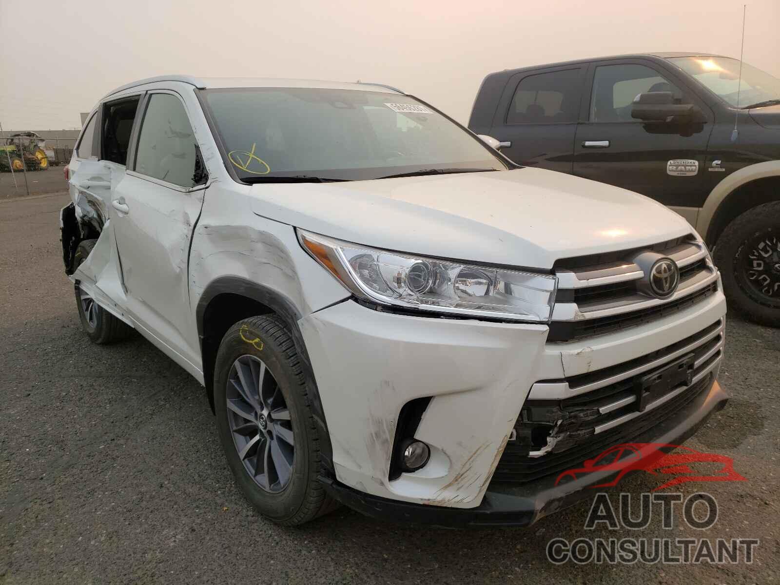 TOYOTA HIGHLANDER 2018 - 5TDJZRFH8JS531263