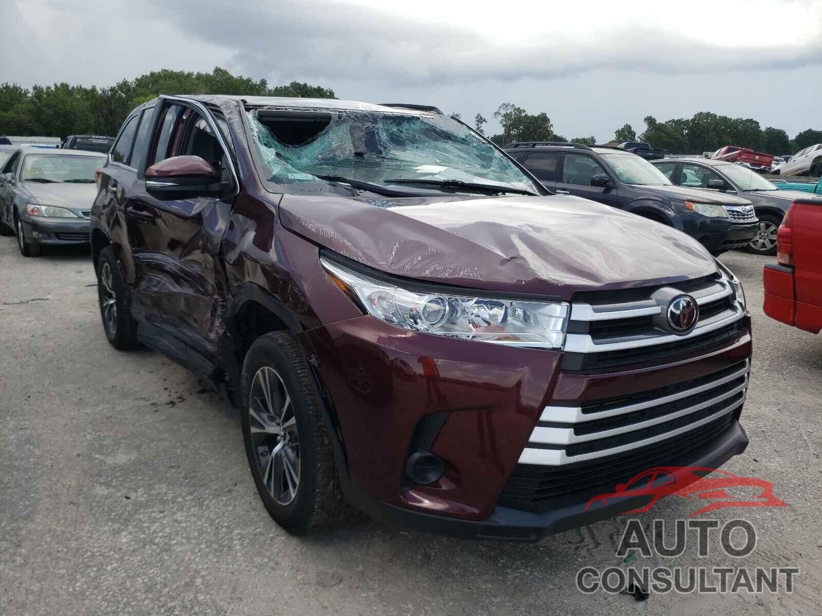 TOYOTA HIGHLANDER 2019 - 5TDZARFHXKS050426