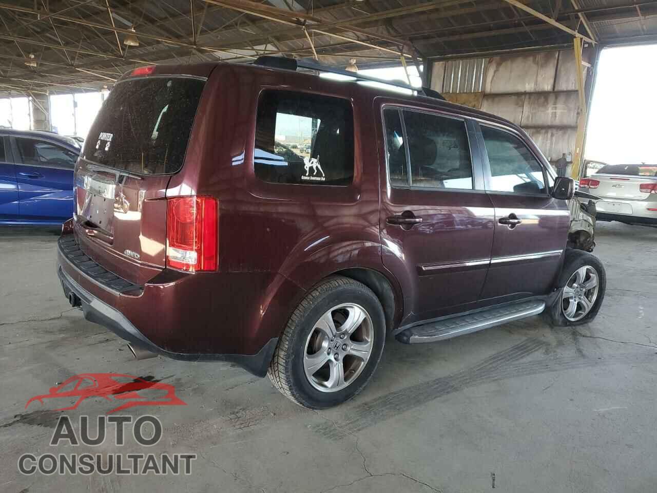 HONDA PILOT 2013 - 5FNYF4H44DB054375