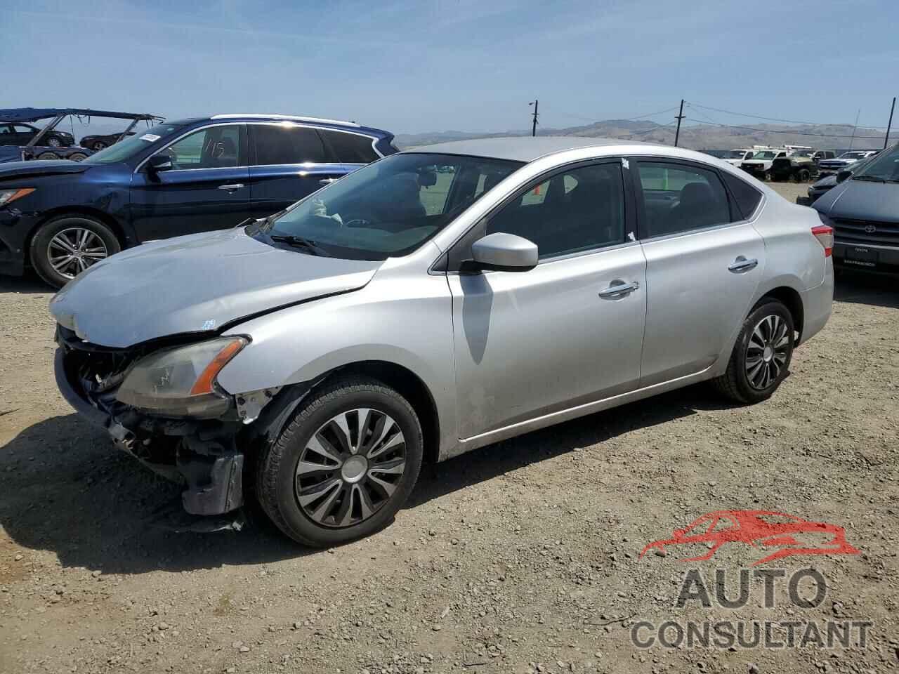 NISSAN SENTRA 2014 - 1N4AB7AP3EN850241