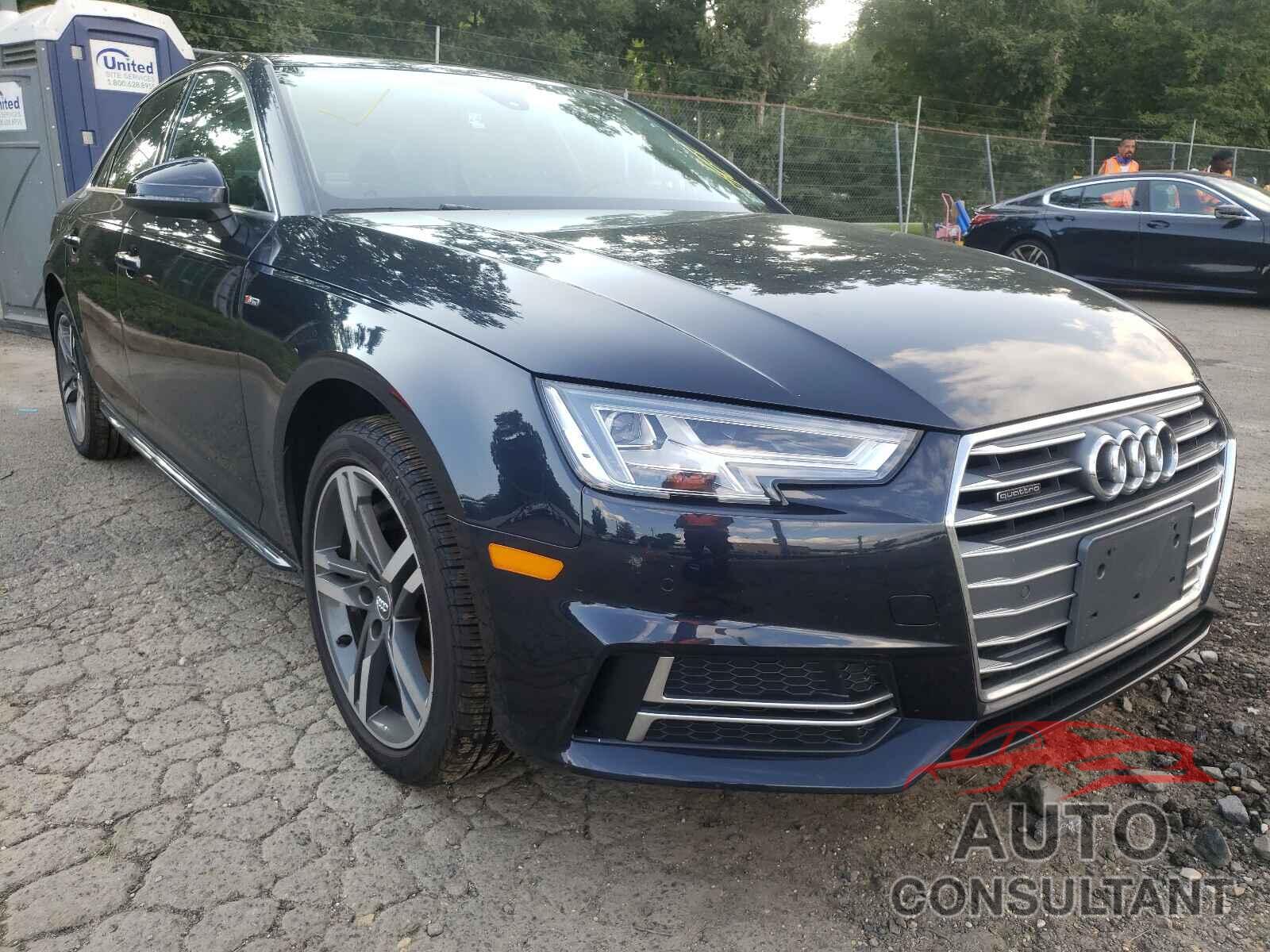 AUDI A4 2018 - WAUENAF4XJA013659