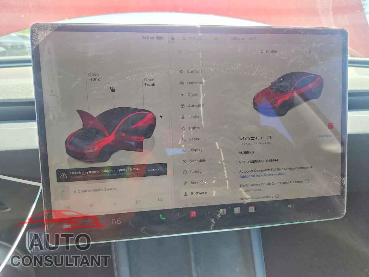 TESLA MODEL 3 2025 - 5YJ3E1EA8SF046444