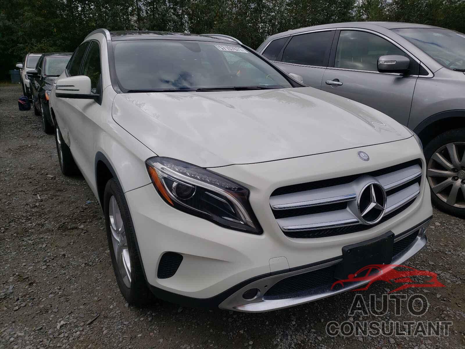 MERCEDES-BENZ GLA-CLASS 2016 - WDCTG4GB1GJ204490