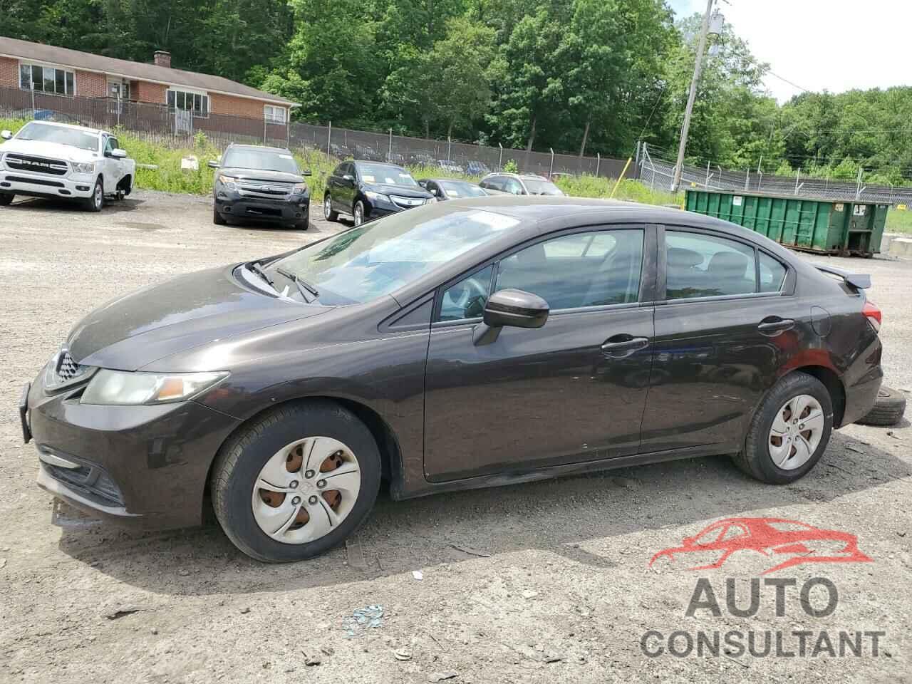 HONDA CIVIC 2014 - 2HGFB2F58EH529655