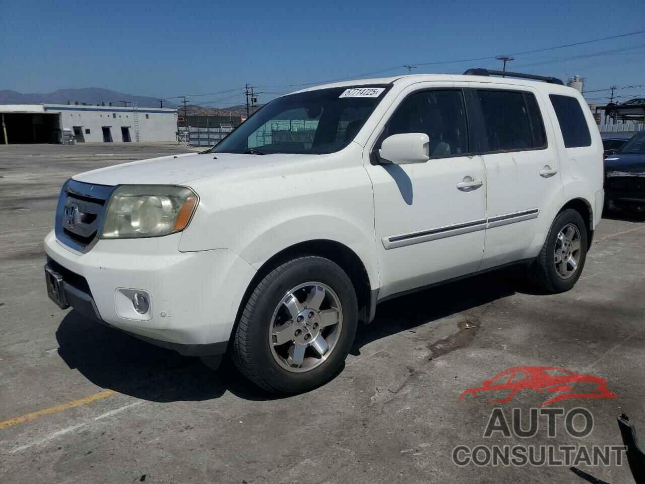 HONDA PILOT 2010 - 5FNYF4H92AB012391