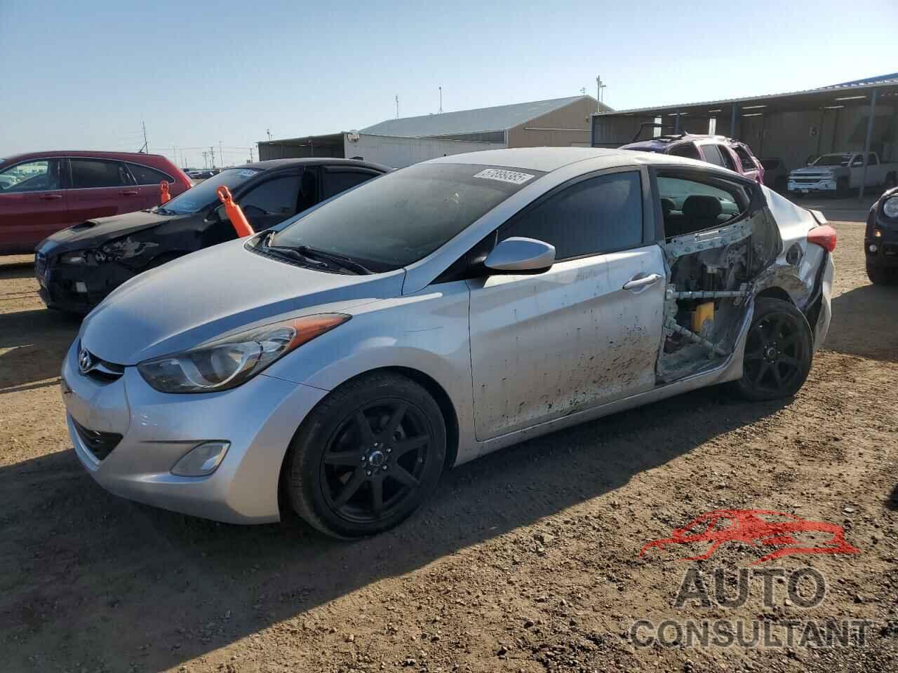 HYUNDAI ELANTRA 2012 - KMHDH4AE7CU349600