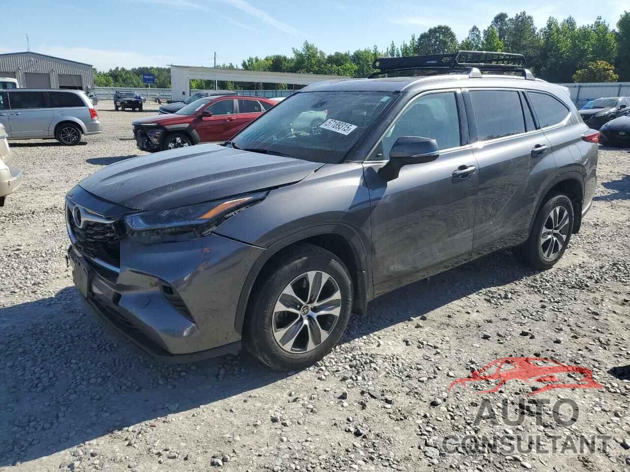 TOYOTA HIGHLANDER 2021 - 5TDGZRBH5MS529734