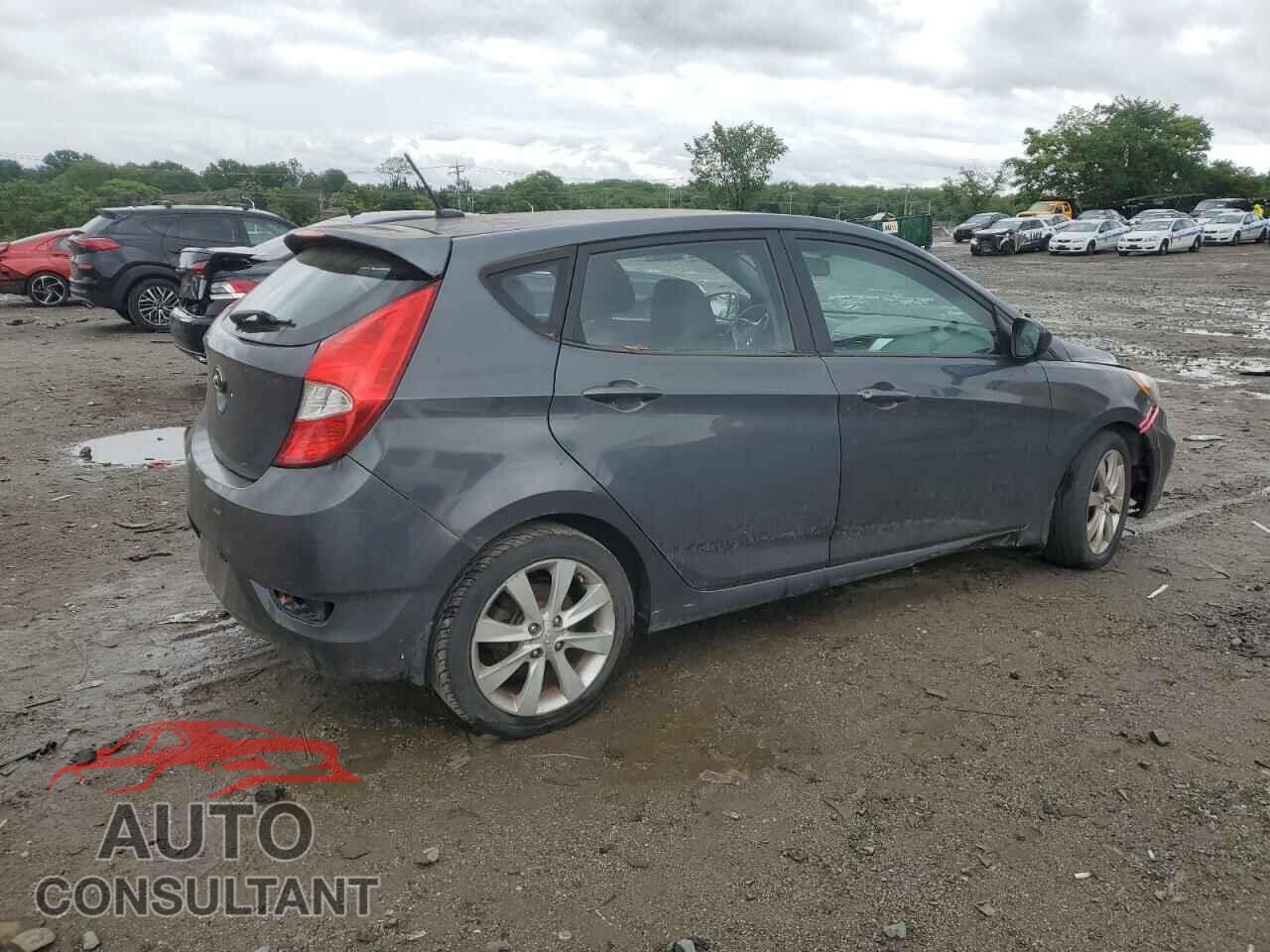 HYUNDAI ACCENT 2012 - KMHCU5AE3CU050053
