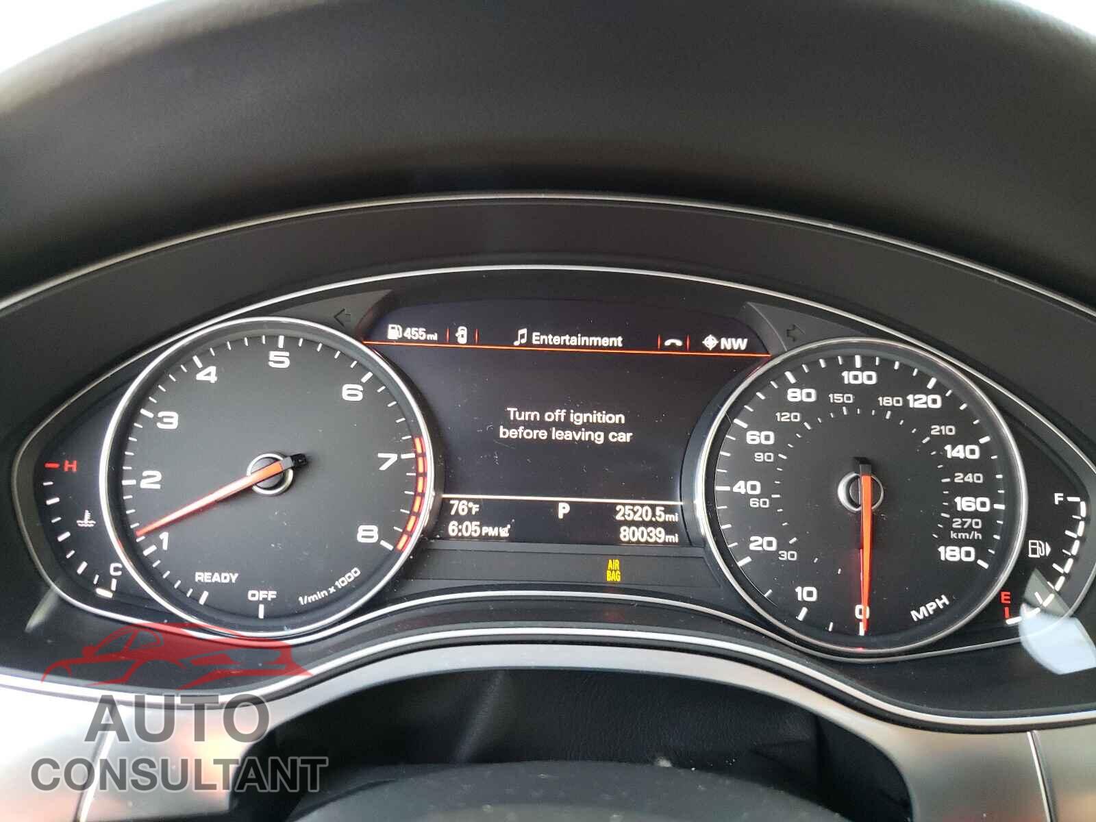 AUDI A6 2016 - WAUGFAFC2GN075040