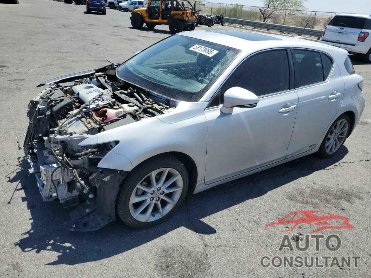 LEXUS CT 200 2012 - JTHKD5BH3C2093939