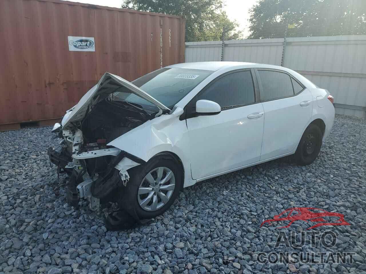 TOYOTA COROLLA 2016 - 5YFBURHE1GP377812