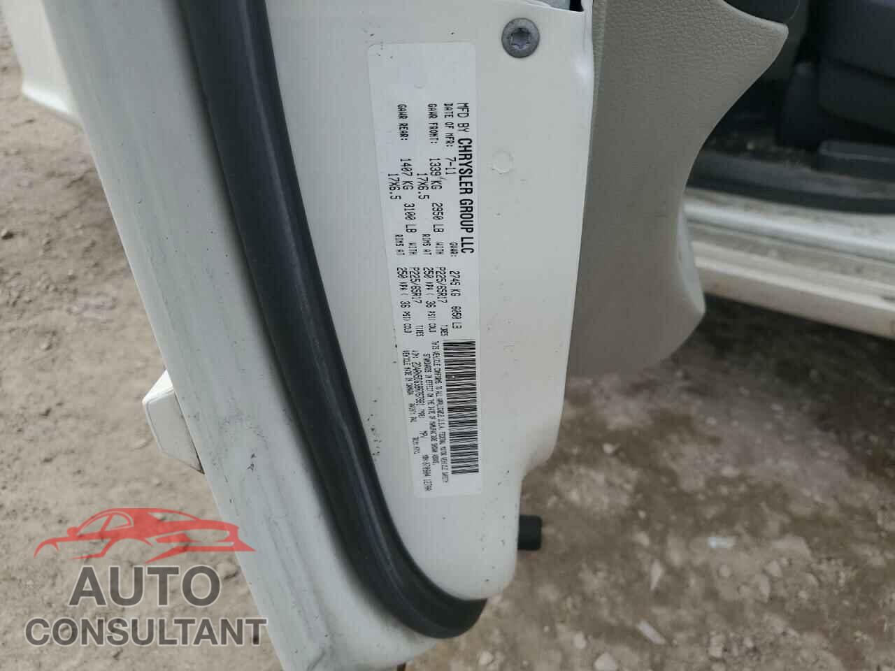DODGE CARAVAN 2011 - 2D4RN5DG3BR767981