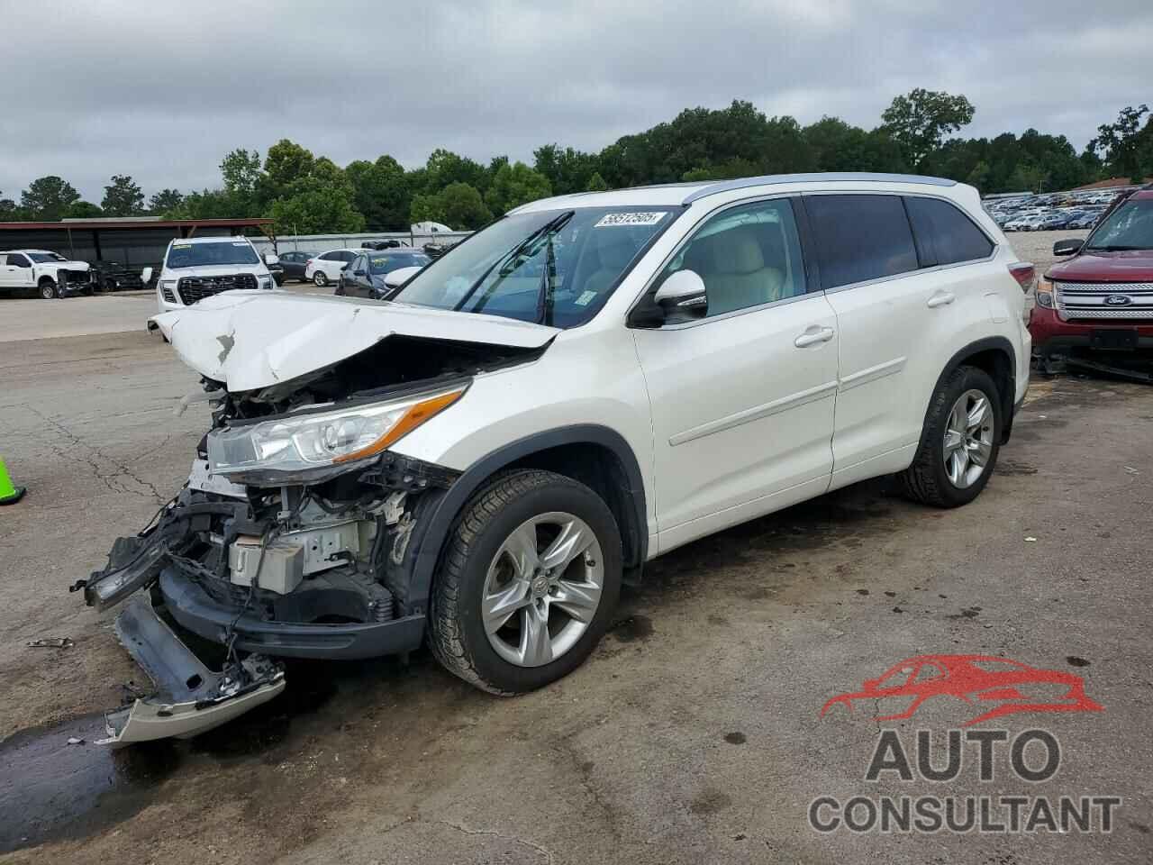 TOYOTA HIGHLANDER 2014 - 5TDYKRFH2ES015182