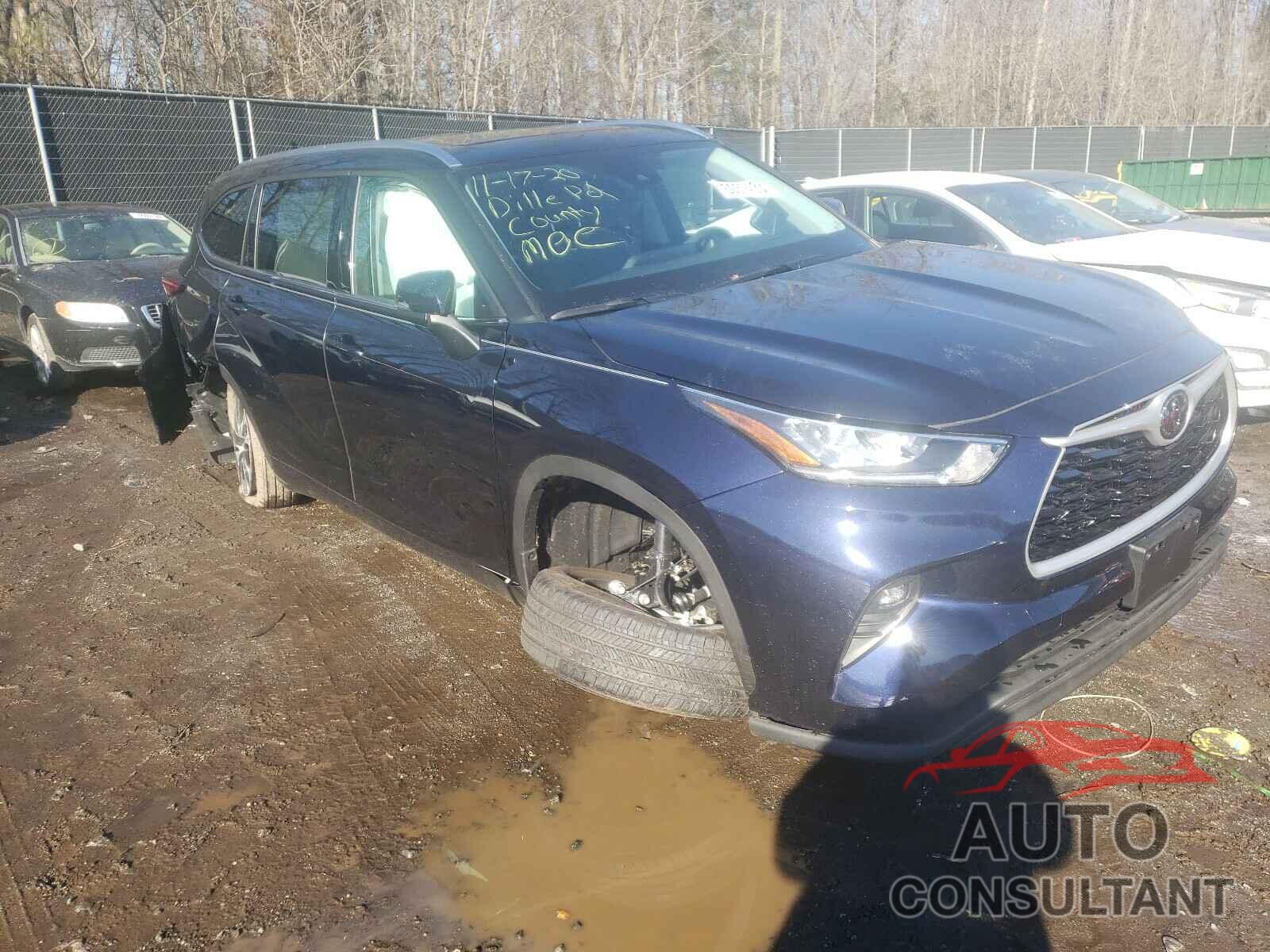 TOYOTA HIGHLANDER 2020 - 5TDHZRBH1LS053114