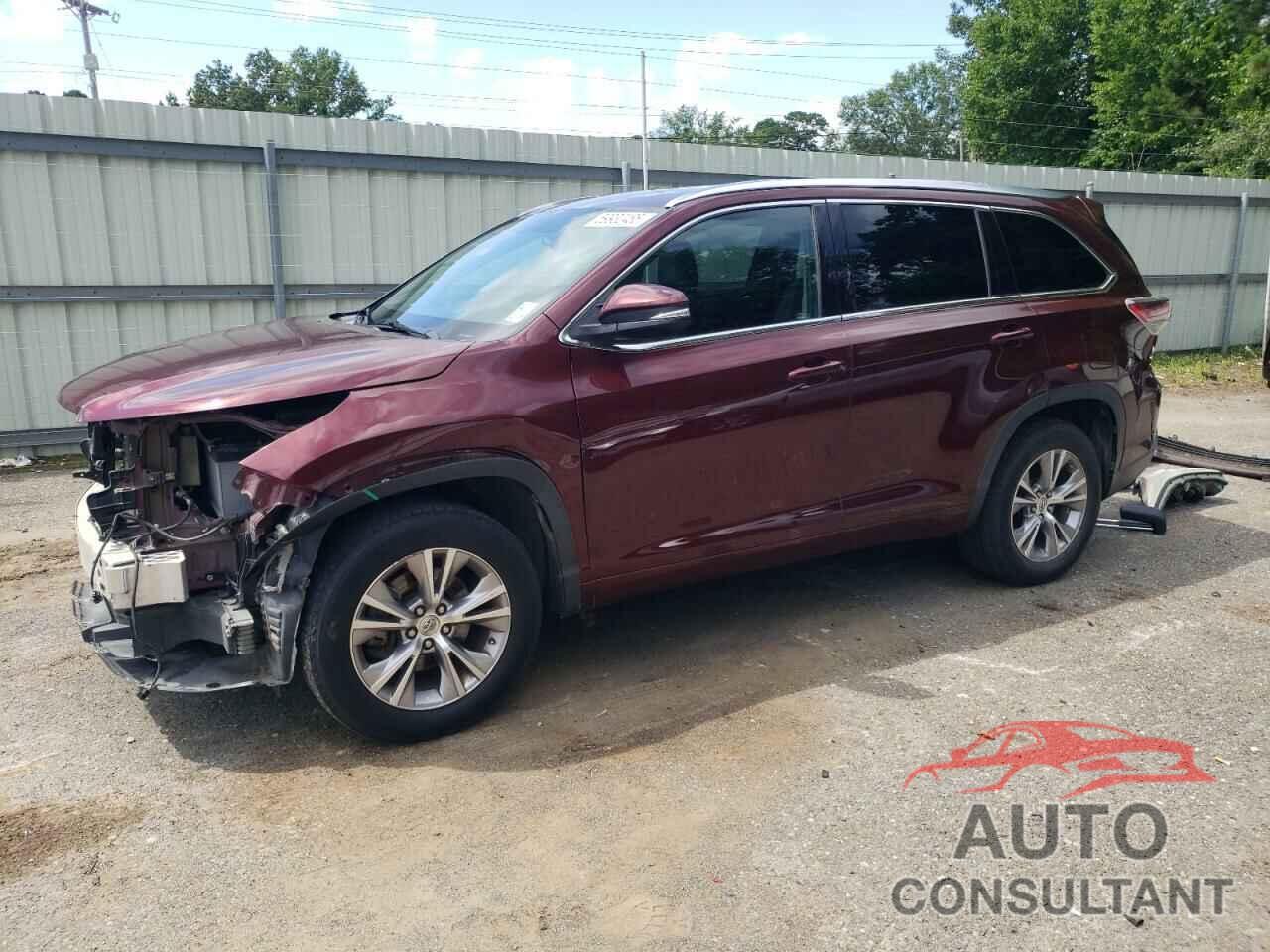 TOYOTA HIGHLANDER 2015 - 5TDKKRFHXFS056828