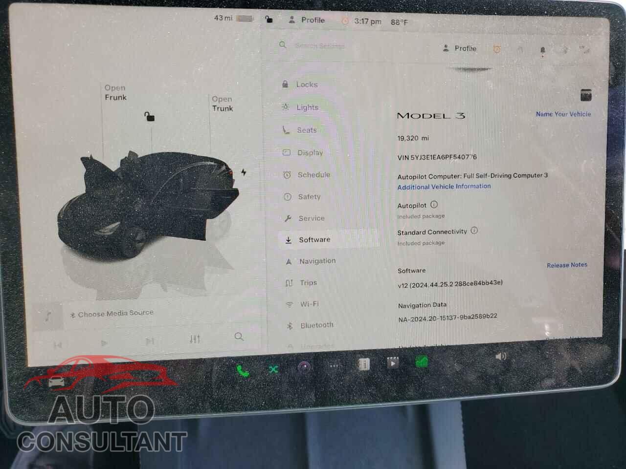 TESLA MODEL 3 2023 - 5YJ3E1EA6PF540776