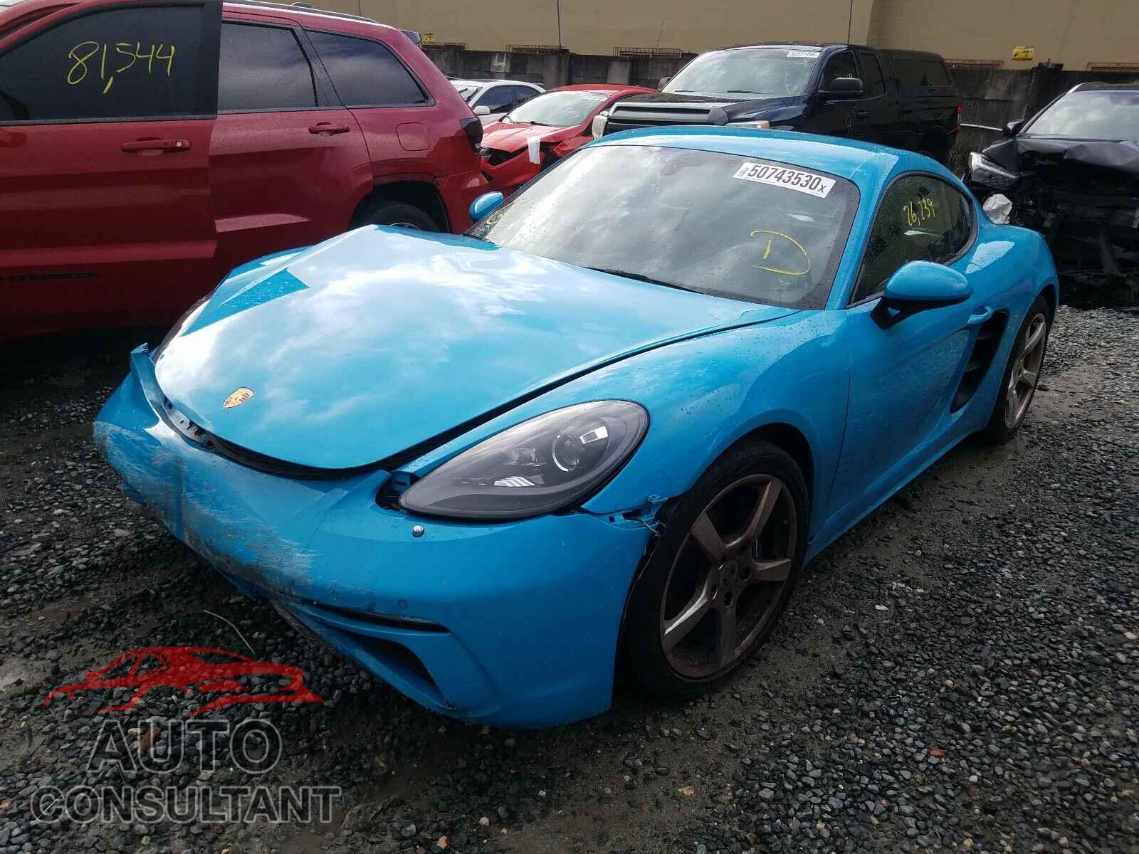 PORSCHE CAYMAN 2017 - WP0AA2A84HS270219