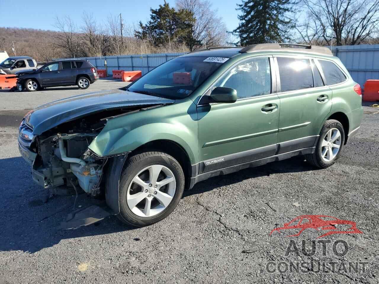 SUBARU OUTBACK 2014 - 4S4BRBDC7E3312462