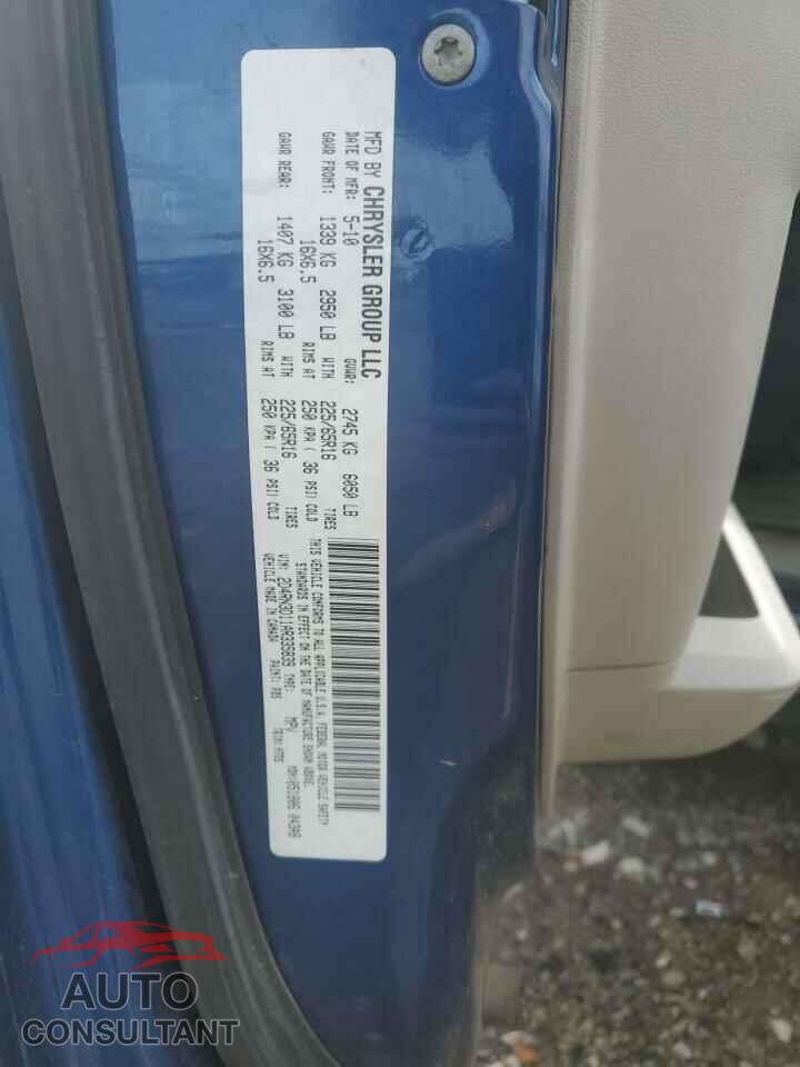 DODGE CARAVAN 2010 - 2D4RN3D11AR335839