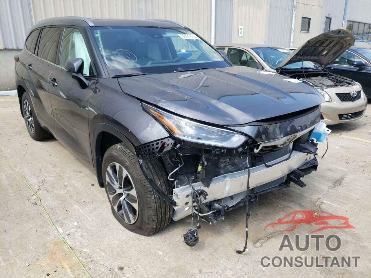 TOYOTA HIGHLANDER 2021 - 5TDGZRBH1MS537815