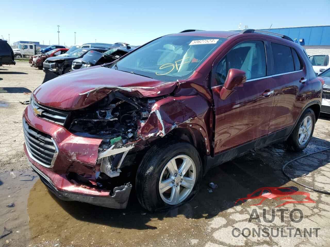 CHEVROLET TRAX 2017 - 3GNCJLSB7HL247550