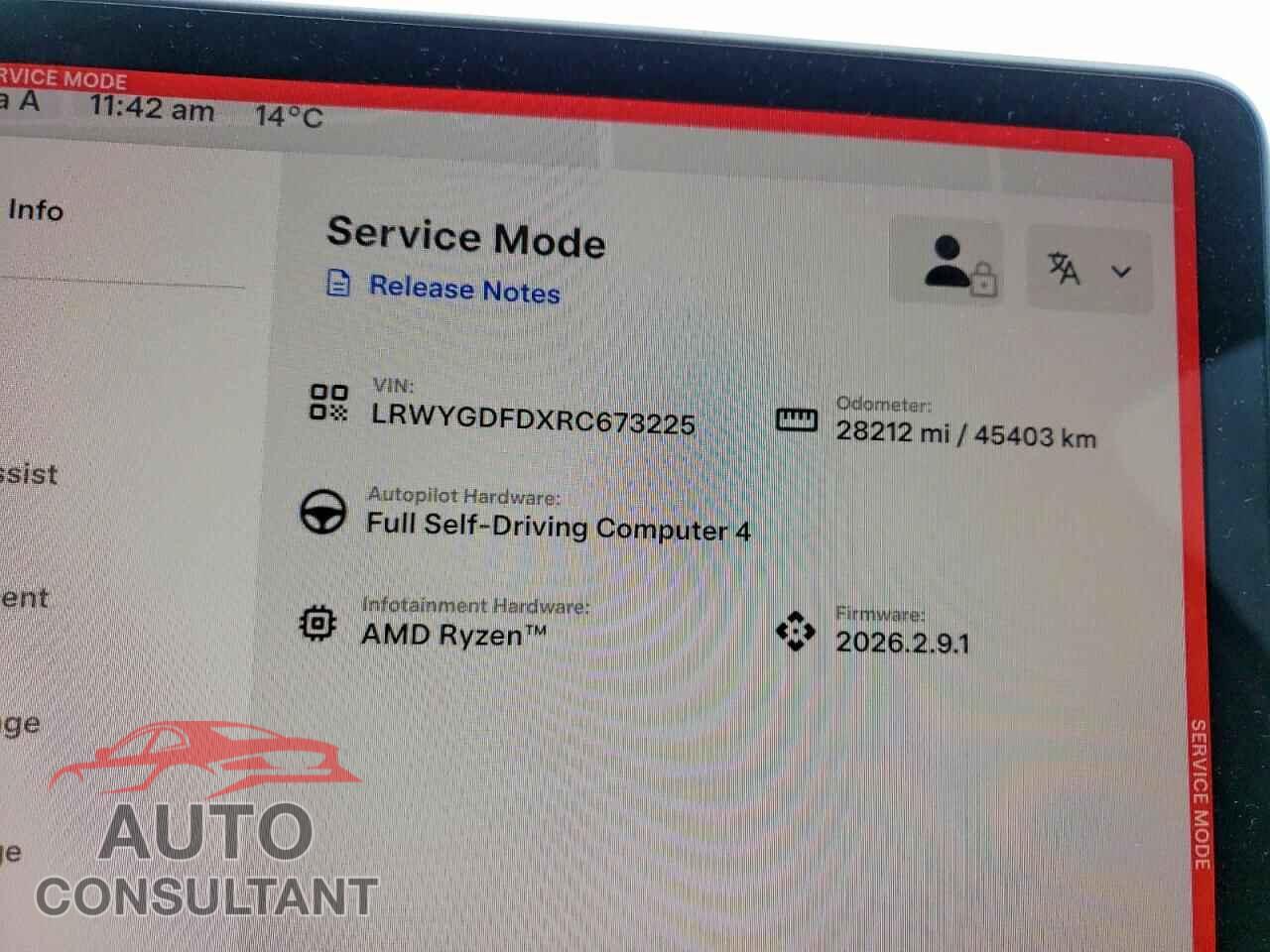 TESLA MODEL Y 2024 - LRWYGDFDXRC673225